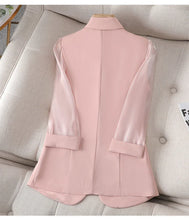 2024 New Blazer Women Suit Jacket Female Feminine Blazers Notched Collar Business Suit Elegant Office Ladies Blaser Outwear