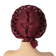 african Ready to Wear Autogele Headtie Glitter Diamonds Women Turban Cap