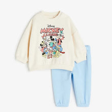 Lion Printed Kids Tracksuits Spring Autumn Clothing Loose Fashion Cartoon Children Sweatshirt Long Sleeve Suit Boys Set Disney