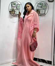 2024 Elegant African Party Evening Dresses for Women African 3/4 Sleeve Plus Size Long Maxi Dress Gowns Dashiki Africa Clothing