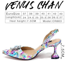 2025 New Yellow Color Thin Heels Pointed Toe Crystal Design Ladies Shoes Matching Bag Set For Women Weeding Party Pump