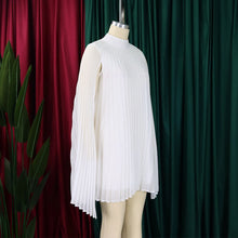 Chiffon Dress for Women Elegant 2024 New Round Neck Batwing Sleeve Loose Knee Length Luxury African Birthday Party Dinner Dress