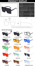 2022 Square Women Sun Glasses Female Eyewear Eyeglasses Plastic Frame UV400 Shade Fashion Driving New Oversized Sunglasses