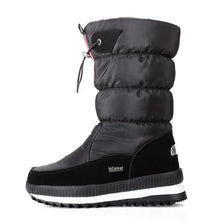 Winter women's Warm Plush Mid-calf Waterproof Snow Boot