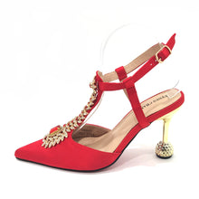 Venus Chan 2023 Italian Design Girly Style Pointed Toe Wedding Shoes And Bag, Full Diamond Decoration Metal Closure Bag