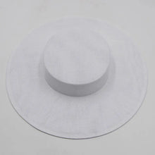 Ladies Fascinators Millinery Hat Base Party Wedding Fake Sinamay Hat Wide Brim DIY Kentucky Derby Headpiece Hair Accessories