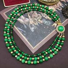 Natural grandmother green strawberry crystal beads rhinestone necklace earrings bracelet luxury exquisite women wedding jewelry