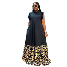 Elegant African Dresses for Women 2022 Dashiki Autumn Spring Maxi Dress Ladies Traditional African Clothing