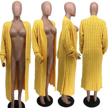 Women's Winter Loose Knitted Open Cardigan