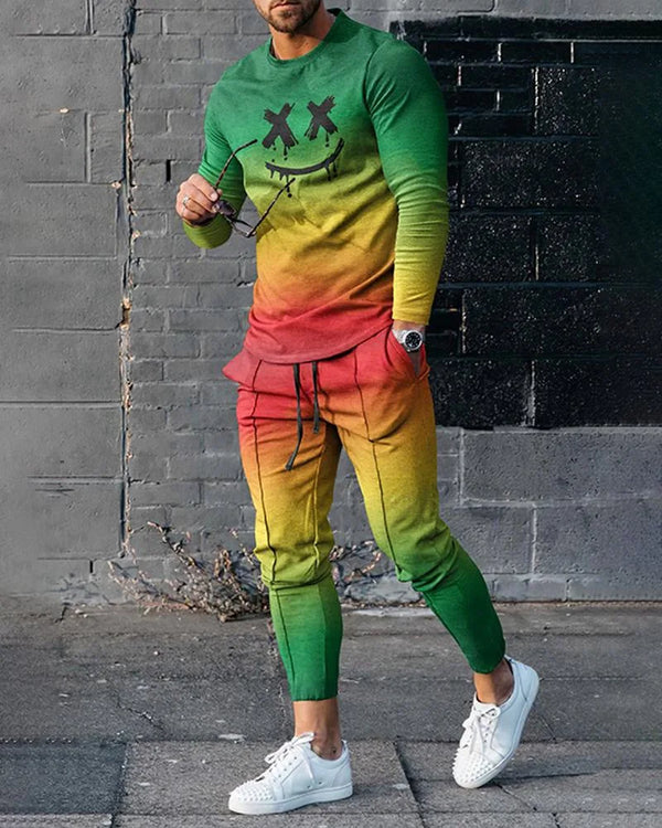 Men's 2 Piece Set Fashionable Sportswear