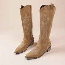 Embroidered Western Cowboy Boots for Women
