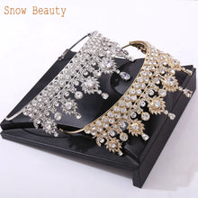 A195 Baroque Wedding Headband Crystal Bridal Crowns and Tiaras Hair Jewelry Accessories Women Rhinestone Headwears Queen Diadems