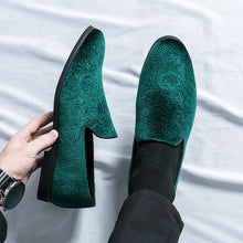 Men's Suede slip-on loafers