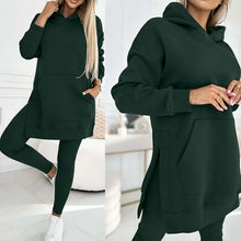 Women's Two Pieces Set Hooded Tracksuit Set