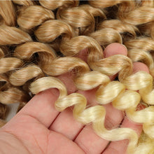 Ombre Jumpy Red Ginger Wand Curls Crochet Hair 1B 27 30 350 613 Purple Grey Colors jamaican twist braiding Hair 20 Strands/Pack