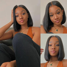 Wear And Go Glueless Wig Human Hair Bob Straight PreCut Lace Frontal Upgraded Air Wigs For Women Perruques Cheveux Humain OnSale