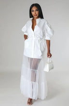 Fashionable White Lace Shirt Short Sleeve Dresses For Women'S Summer New Elegant Lace-up Pocket Lace Shirt Long Dress Female