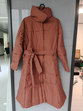 Women's Single Breasted Long Down Winter Jackets