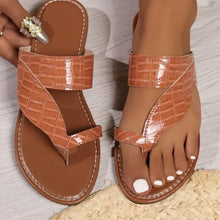 Fashion Women's Slippers Open Toed Casual Flat Slippers Female Outdoor Lightweight Beach Shoes for Women Zapatos 2025 Summer New