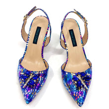 2025 New Yellow Color Thin Heels Pointed Toe Crystal Design Ladies Shoes Matching Bag Set For Women Weeding Party Pump