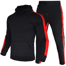 Men's Two Piece Color Block Tracksuit