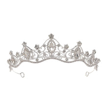 Girl's birthday tiara bridal wedding hair accessories Korean simple wedding dress children's performance tiara accessories.