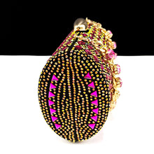 QSGFC Italian Fashion Banquet Shoes and Bags African Women's Hand Bags with Rhinestone Decoration and Women's High Heels