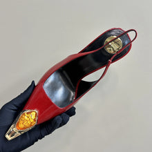 Women's Gem Metal Pointed Temperament High Heels with Sexy Empty Sandals