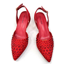 Venus Chan 2024 Latest High Heel Gold Color Atmospheric Luxury Pattern With Rhinestones Party Ladies Shoes And Bag Set