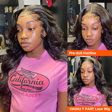 Body Wave Lace Front Wigs 180D Transparent Lace Frontal Wig Human Hair Wigs T Part Lace Wig Brazilian Body Wave Lace Wig