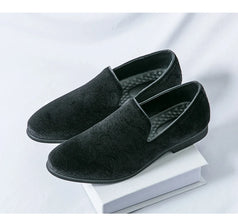 Men's Suede slip-on loafers
