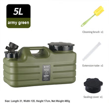 11L Large Capacity Portable Camping Bucket Water Storage No Leakage for Camping Fishing Picnic Hiking Drinking Water Canister
