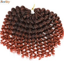 3 Packs Wand Curl Jamaican Bounce Crochet Hair 8inch T Purple 27 30 350 Bug Ombre Blonde Synthetic Jumpy Wand Curly Hair 60Roots