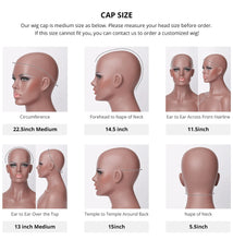 200 Density Full 13x4 13x6 HD Lace Front Wig for Women Remy Human Hair Deep 4x4 Frontal Wig 27#Light Brown Color Glueless