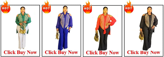 Fake Two-Piece African Dresses for Women 2025 Traditional Nigeria Mesh Hot Drill Caftan Dress Abaya Musulman Robe Femme Clothes