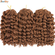 3 Packs Wand Curl Jamaican Bounce Crochet Hair 8inch T Purple 27 30 350 Bug Ombre Blonde Synthetic Jumpy Wand Curly Hair 60Roots