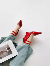 High Heels Women Pointed Toe Shoes Wedges Fashion Sexy Shallow Shoes Woman New 2025 Trend Spring Designer Elegant Sandals Mujer