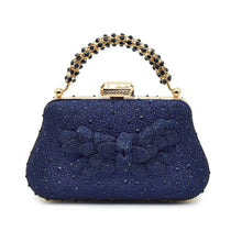 Luxury Italian Shoes and Bag Set for Women Wedding Pointed Toe Women's Pumps High Heel Rhinestones Party Ladies Shoe and Bag Set