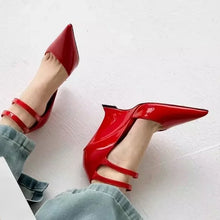 High Heels Women Pointed Toe Shoes Wedges Fashion Sexy Shallow Shoes Woman New 2025 Trend Spring Designer Elegant Sandals Mujer