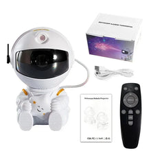 Galaxy Star Astronaut Projector LED Night Light Starry Sky Porjectors Lamp Decoration Bedroom Room  For Children Adult Gifts