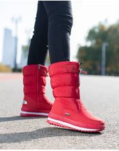 Winter women's Warm Plush Mid-calf Waterproof Snow Boot