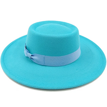 Sombrero Raised Top Fedora Hat 2023 New European and American Fedora Hat Jazz Hat Men's Round Top Hat New Wholesale Sombrero