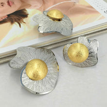 Fashion Dubai Gold-Plated Jewelry Set Simple Style African Necklace All Copper Material Hollow Surround Jewelry FHK15529