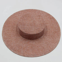Ladies Fascinators Millinery Hat Base Party Wedding Fake Sinamay Hat Wide Brim DIY Kentucky Derby Headpiece Hair Accessories