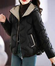 Winter Women Outerwear Hooded Cotton Parkas