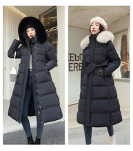 Women's Winter New Cotton-padded Jacket Long Over-the-knee Coat
