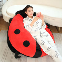 Giant Creative Beetle Plush Pillow Huge Size Ladybug Clothes Cosplay Insect Shell Toys Stuffed Soft Big Cushion Kids Xmas Gifts