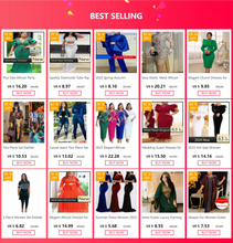 Fake Two-Piece African Dresses for Women 2025 Traditional Nigeria Mesh Hot Drill Caftan Dress Abaya Musulman Robe Femme Clothes