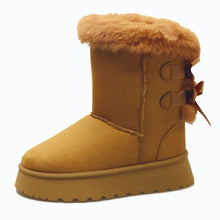 Women's Snow And Winter Plush Platform Outdoor Warm Boots