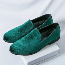 Men's Suede slip-on loafers